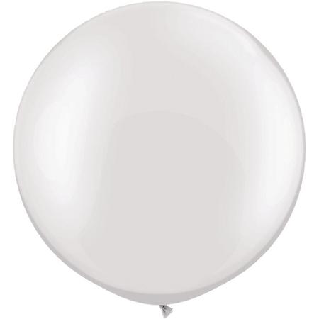 MEGA Topping ballon 61 cm Wit